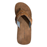 Sandalias Tommy Hilfiger Cafe Cuero Sintetico 