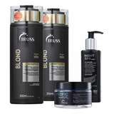 Kit Truss Blond Shampoo+condicionador+máscara