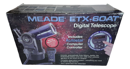 Telescopio Meade Etx60at En Caja Ver Descripcion