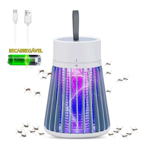 Repelente Mata Mosquito Led Uv Eletrônico Pernilongo Insetos