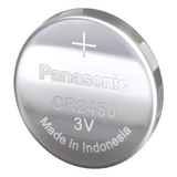 Pila De Boton Panasonic Cr2450 Cr2450n Bateria Reloj Control
