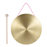 22cm Mano Gong Cymbals Latn Cobre Chapel Opera Instrumento