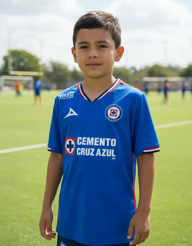 Jersey Local Cruz Azul Niños 2025-2026
