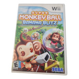 Super Monkey Ball Banana Blitz Wii Fisico