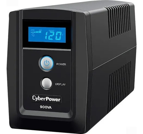 Nobreak Cyberpower Om900atlcd 900 Va 8 H Negro /v /vc