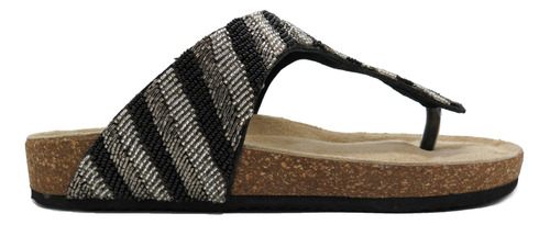 Sandalias Mujer Hush Puppies Ojotas Canutillos Cuero Olivie