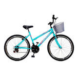 Bicicleta Feminina Aro 26 18 Marchas