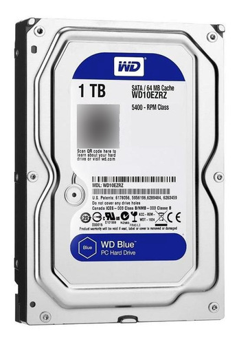 Disco Rigido 1tb Blue Wd Western Digital 64mb Mallweb