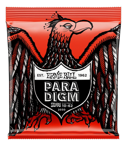 Ernie Ball 7 Cuerdas G. Electrica Paradigm P02030 10-62