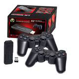 Novo Modelo Video Game Console Hdmi X2 Preto