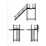 Plataforma Estructura Para Carga Elevada.