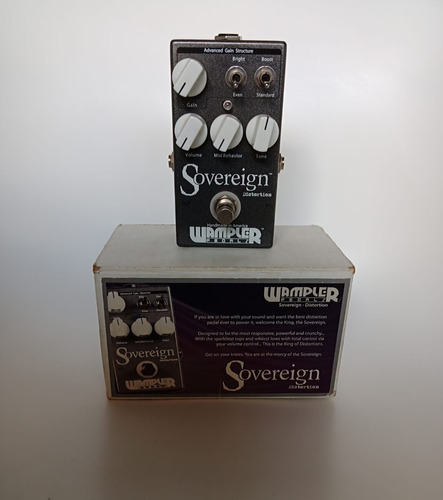 Pedal De Distorção Wampler Soreveign