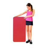 Colchonete Eva Tapete Yoga Academia Fitness Exercícios 10mm Cor Vermelho