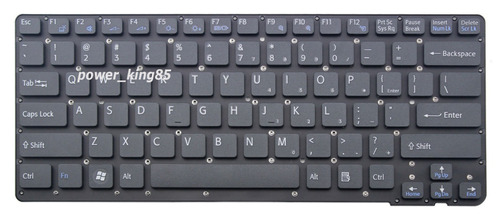 Teclado Sony Vaio Vpcca Vpc-ca Vpcca 36  Negro Ingles