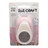 Perforadora Sacabocado Artística Ibi Craft Con Forma 25mm Color Rosa Pálido Forma De La Perforación Círculo