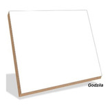 Placa Retangular Mdf Branco 15mm 2 Faces 37x54cm C/fita