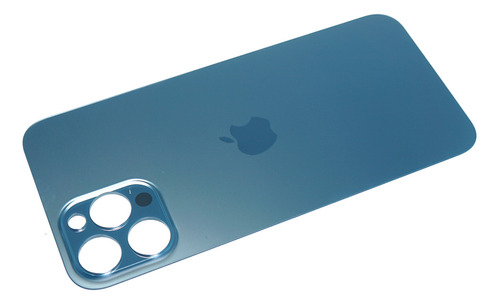 Refaccion Tapa Trasera Cristal Para iPhone 12 Pro Max Azul