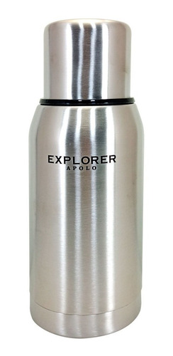 Termo Explorer Te075p De 0.75 Litro 24 Hs. Frio Calor Plata 