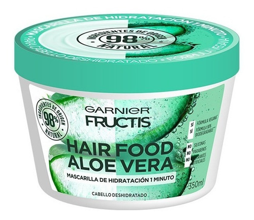 Crema De Tratamiento Hair Food Aloe 350 Ml Fructis