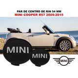 Par De Centros De Rin Mini Cooper R57 2009-2015 54 Mm