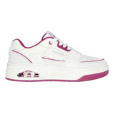 Tenis Mujer Skechers Uno Court - Blanco