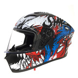 Casco Moto Integral Smk Stellar Werewolf Visor Simple