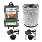 Kit Eletrificador Rural Cerca Eletrica Gado Boi Caes 250m