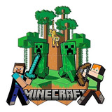 Painel Decorativo 3d Festa Minecraft  - Cromus