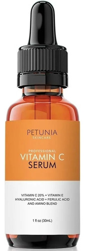 Sérum Vitamin C Serum Petunia Skincare Dia/noite  Para Pele Seca De 1floz