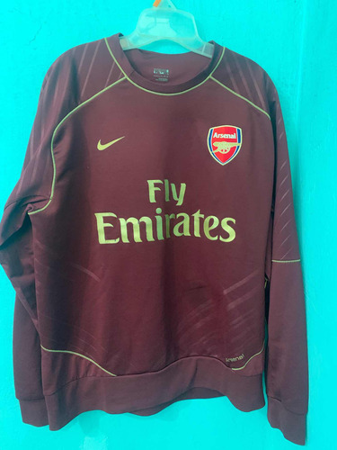 Sudadera Arsenal Nikkee Talla L Original De Adulto