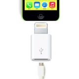 Adapt iPhone Lightning P/ Micro Usb 8 Unidade