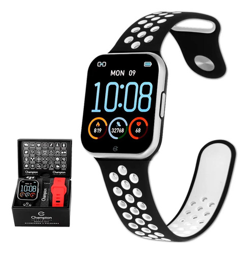 Relógio Unissex Smartwatch C033 All Touch Ch50033t Champion