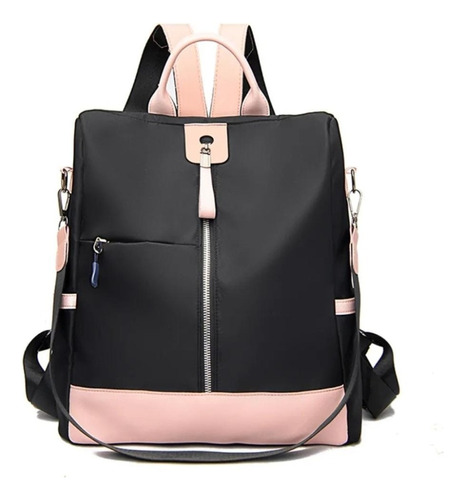 Mochila Bolso Mujer Antirrobo Material Oxford Impermeable.