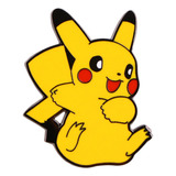 Broche Boton Pin Metalico Pokemon Ash 025 Pikachu Pokedex