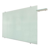 Lousa De Vidro Quadro Branco Grande 120x90 + Porta Apagador 