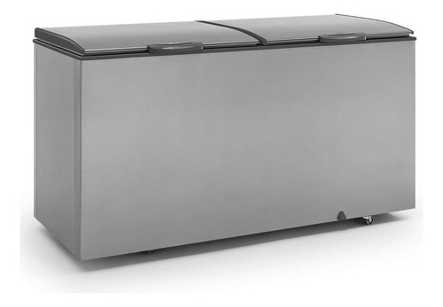 Freezer Horizontal Skin Condenser Aço Tipo Inox Ghbs-510 Wt