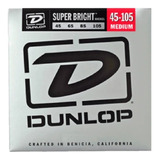 Cuerdas Dunlop Bajo Electrico 4 Cuerdas 45 105 Dbsbn45105cv