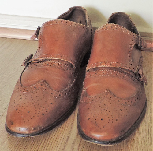 Zapatos Giorgio Brutini Cognac Cuero