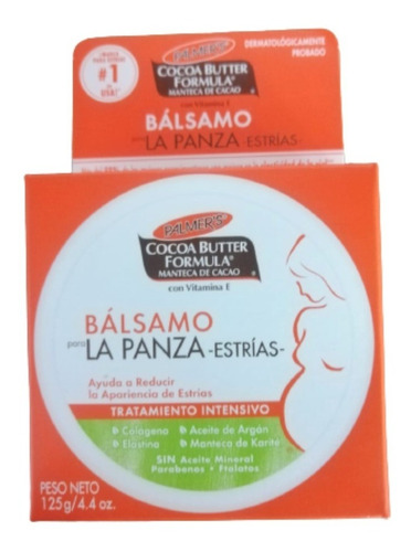 Palmers Balsamo Para Estrias Panza Tummy Butter 125gr