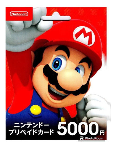 Código Digital De ¥5000 Para Nintendo Switch Japón