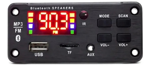 Modulo Para Mp3 Bluetooth Amplificado Potencia 80 Watts