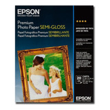 Papel Epson Semi-glossy S041331 Carta 