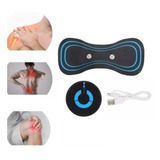 Massageador Estimulador Muscular Recarregável Usb Portátil