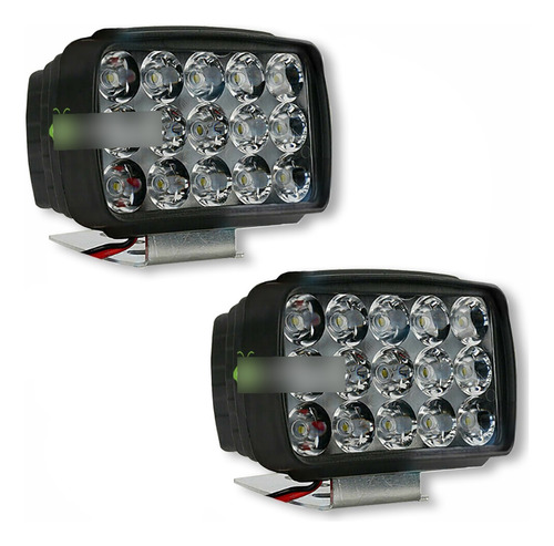 Quieres Mas Luz Para Tu Moto? Barra Led 15w 3000lm 12v X 2