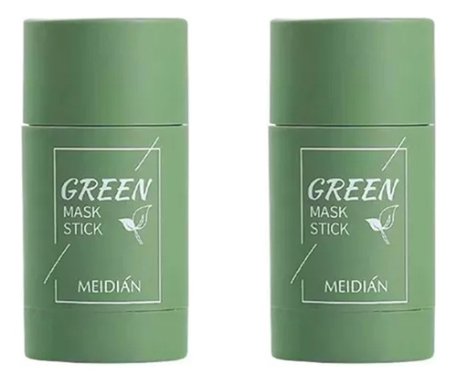 Mascarilla Limpiadora De Piel Green Stick, 2 Piezas