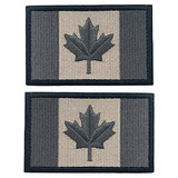 2 Piezas De Parches De Bandera De Canadá, Parche De Ba...