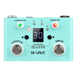 Pedal Guitarra Drum Looper M-vave Cuvave Lost Tempo Tuner Nf