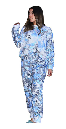 Pijama Mujer Estampado/sublimado Polar Soft