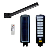 Luminaria Solar 700w Refletor Sensor Presença Kit Suporte