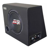 Caixa De Som Amplificada Dutada Auto Boog Universal Sub 8